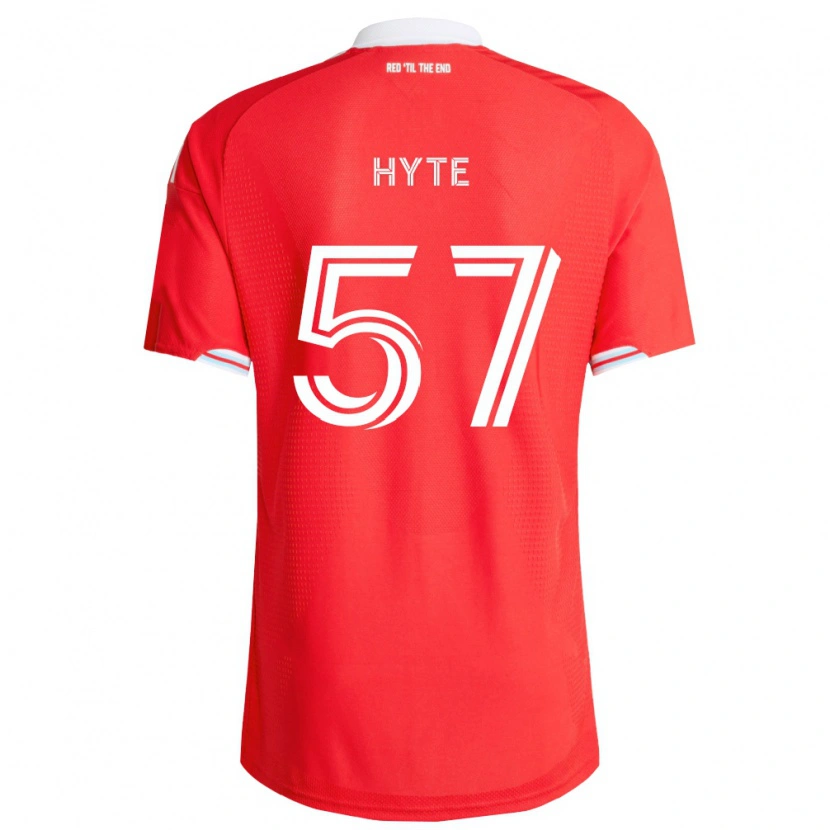 Danxen Damen Darris Hyte #57 Rot Tiefblau Weiß Heimtrikot Trikot 2026/27 T-Shirt Schweiz