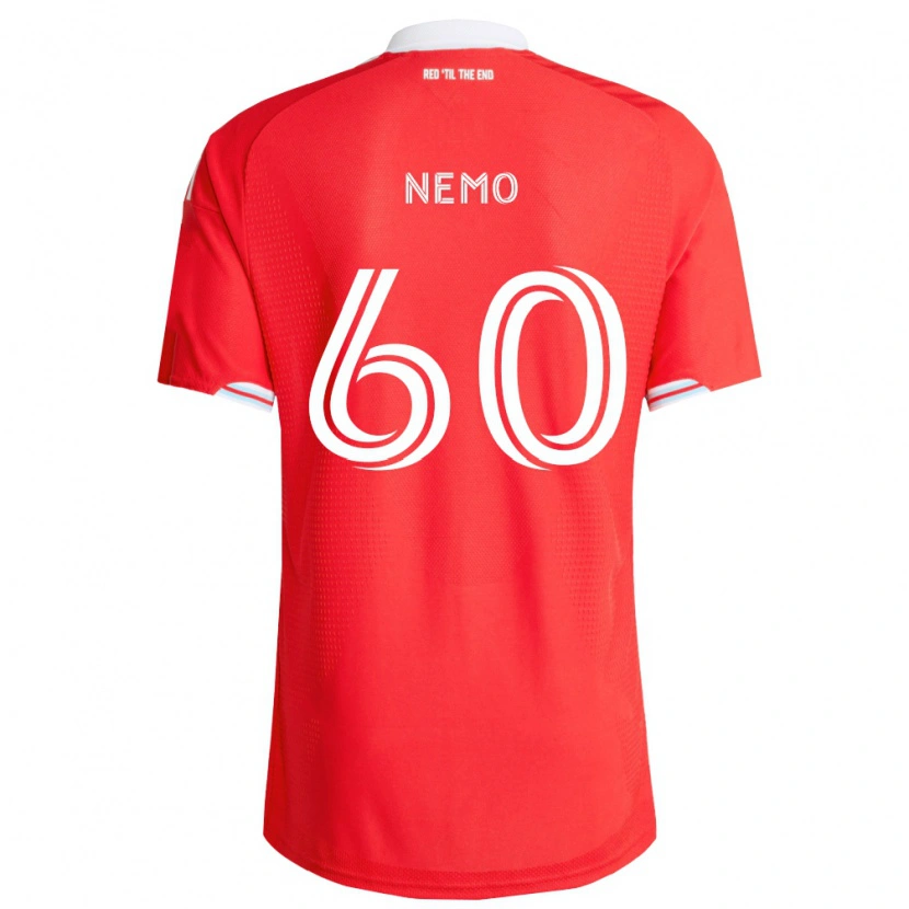 Danxen Damen Jason Nemo #60 Rot Tiefblau Weiß Heimtrikot Trikot 2026/27 T-Shirt Schweiz