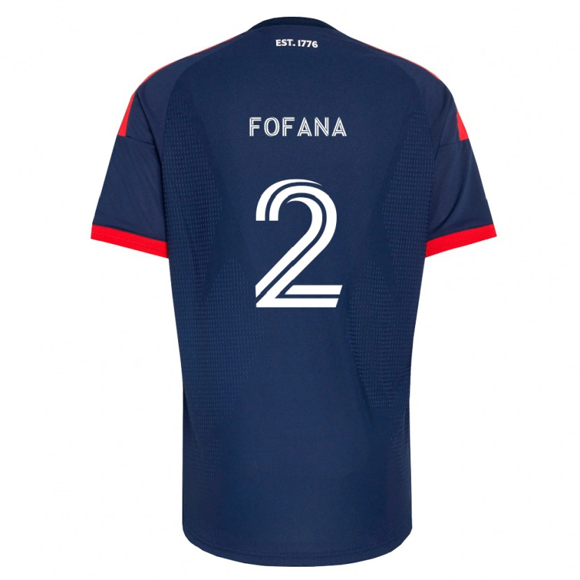 Danxen Damen Mamadou Fofana #2 Königsblau Rot Weiß Heimtrikot Trikot 2026/27 T-Shirt Schweiz