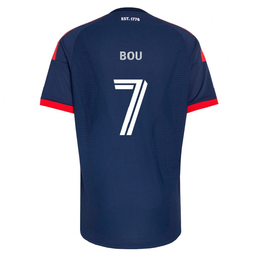 Danxen Damen Gustavo Bou #7 Königsblau Rot Weiß Heimtrikot Trikot 2026/27 T-Shirt Schweiz