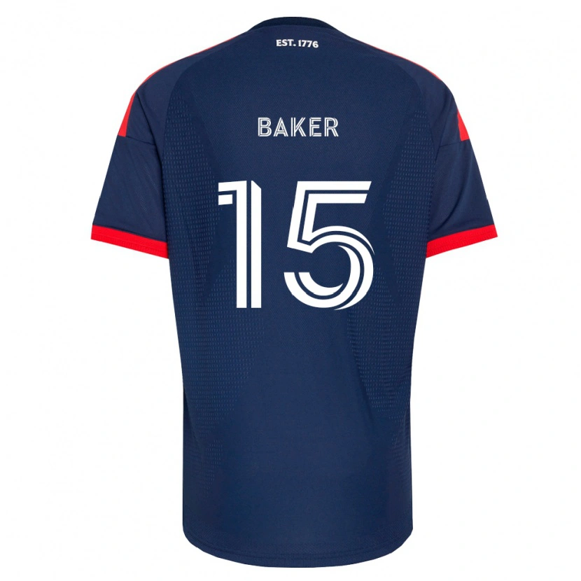 Danxen Damen Cody Baker #15 Königsblau Rot Weiß Heimtrikot Trikot 2026/27 T-Shirt Schweiz