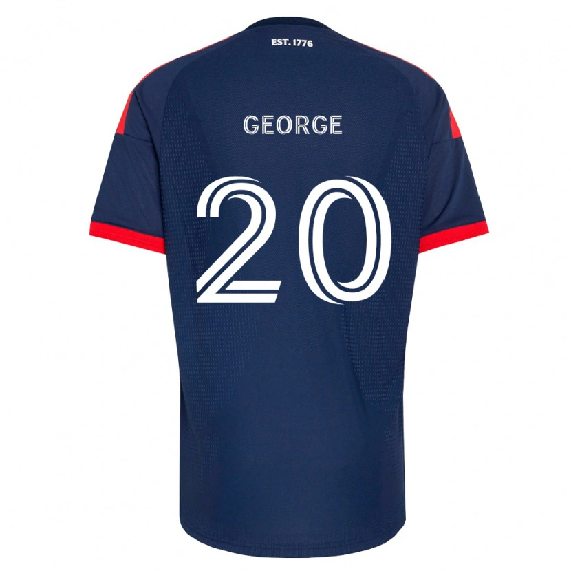 Danxen Damen Sharod George #20 Königsblau Rot Weiß Heimtrikot Trikot 2026/27 T-Shirt Schweiz