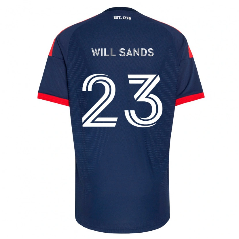 Danxen Damen Will Sands #23 Königsblau Rot Weiß Heimtrikot Trikot 2026/27 T-Shirt Schweiz