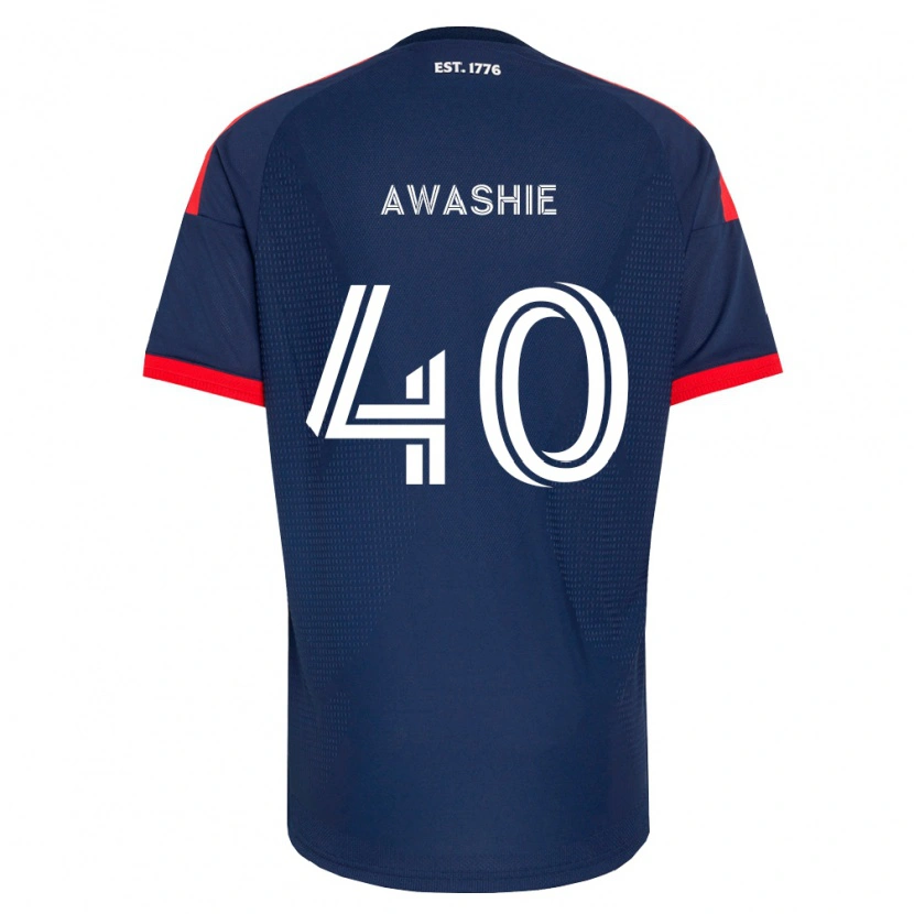 Danxen Damen Ben Awashie #40 Königsblau Rot Weiß Heimtrikot Trikot 2026/27 T-Shirt Schweiz