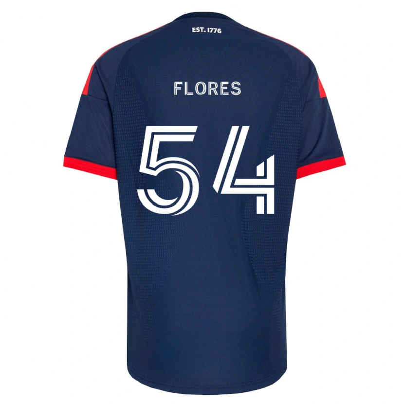 Danxen Damen Edwin Flores #54 Königsblau Rot Weiß Heimtrikot Trikot 2026/27 T-Shirt Schweiz