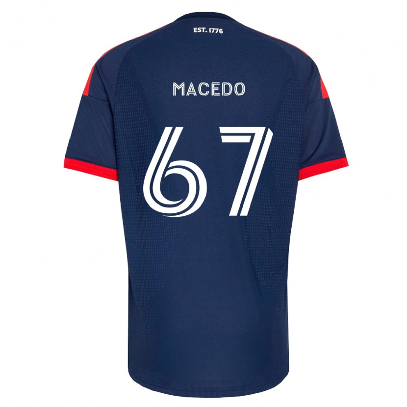 Danxen Damen Josh Macedo #67 Königsblau Rot Weiß Heimtrikot Trikot 2026/27 T-Shirt Schweiz