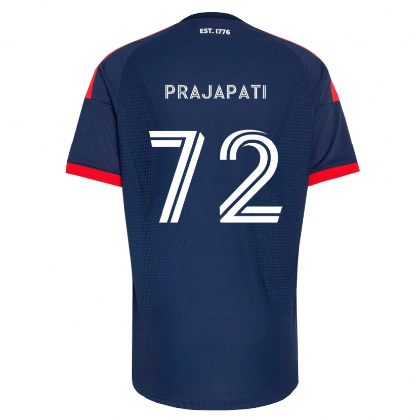 Danxen Damen Aarin Prajapati #72 Königsblau Rot Weiß Heimtrikot Trikot 2026/27 T-Shirt Schweiz