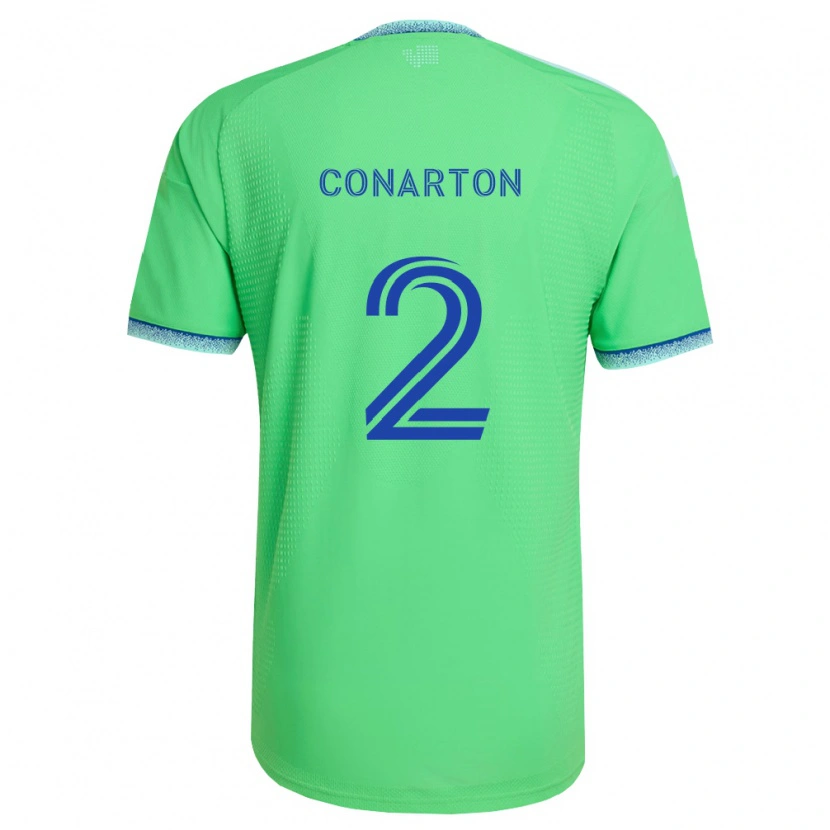 Danxen Damen Alyssa Conarton #2 Grün Hellblau Heimtrikot Trikot 2026/27 T-Shirt Schweiz