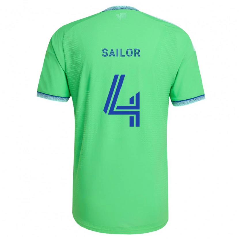 Danxen Damen Ryan Sailor #4 Grün Hellblau Heimtrikot Trikot 2026/27 T-Shirt Schweiz
