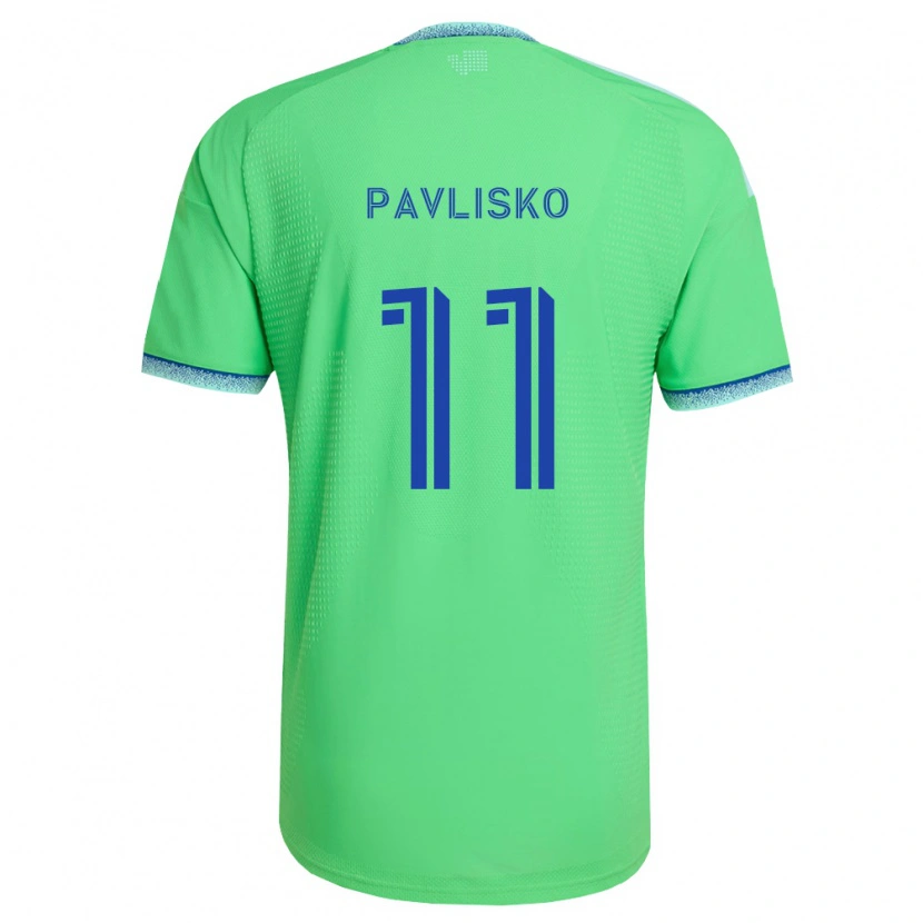 Danxen Damen Kirsten Pavlisko #11 Grün Hellblau Heimtrikot Trikot 2026/27 T-Shirt Schweiz