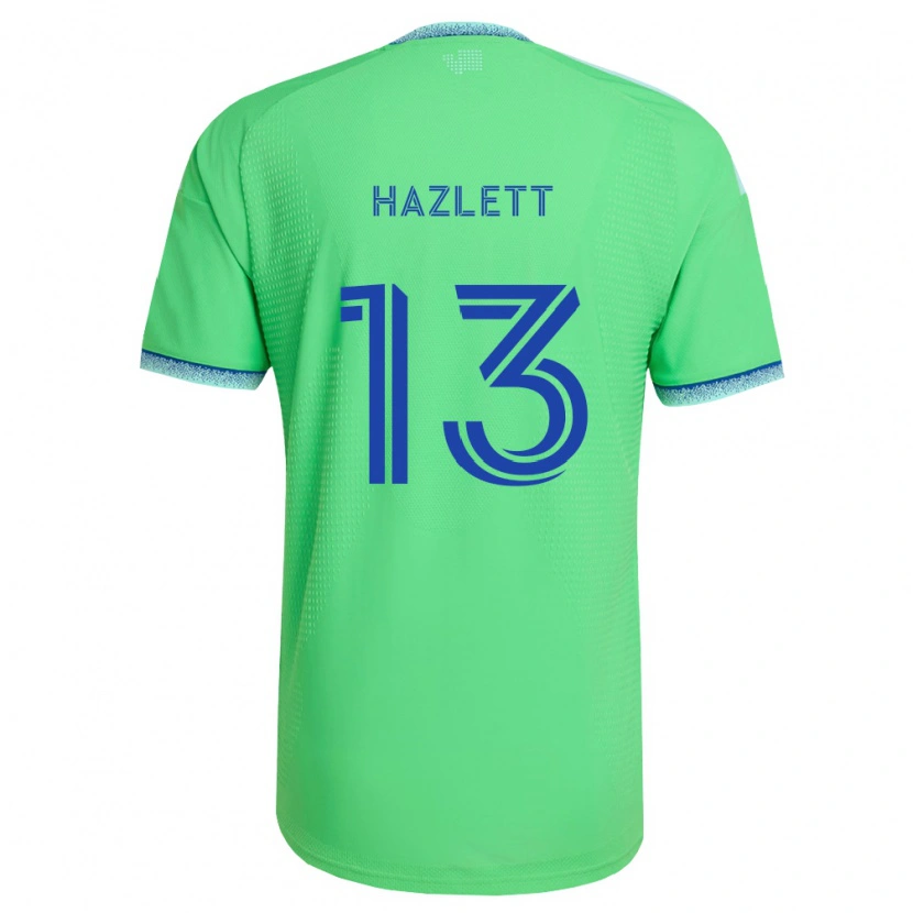 Danxen Damen Kimberly Hazlett #13 Grün Hellblau Heimtrikot Trikot 2026/27 T-Shirt Schweiz