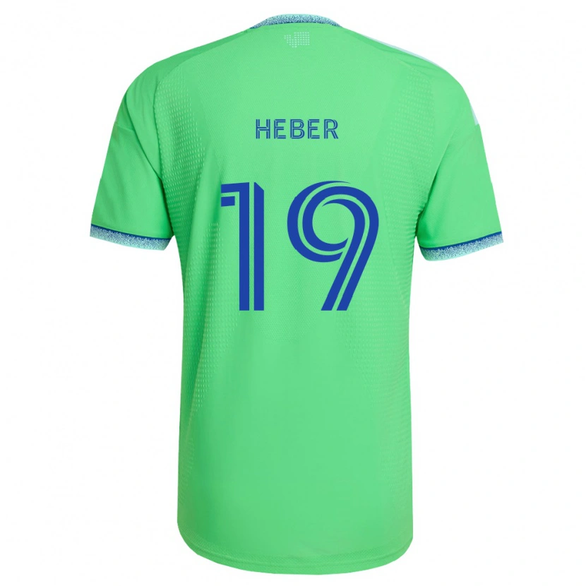 Danxen Damen Héber #19 Grün Hellblau Heimtrikot Trikot 2026/27 T-Shirt Schweiz