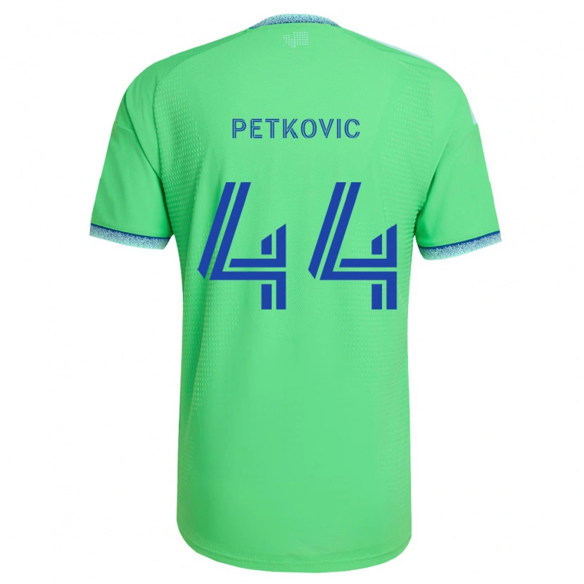 Danxen Damen Nikola Petković #44 Grün Hellblau Heimtrikot Trikot 2026/27 T-Shirt Schweiz