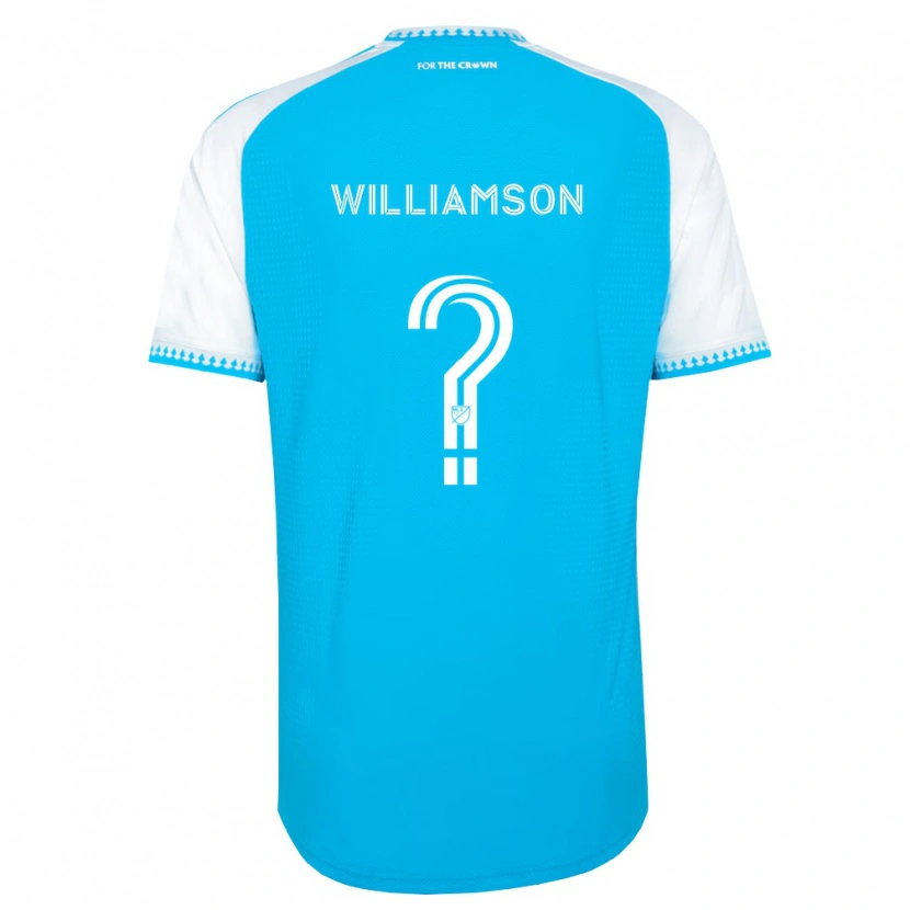 Danxen Damen Eryk Williamson #0 Himmelblau Weiß Schwarz Heimtrikot Trikot 2026/27 T-Shirt Schweiz