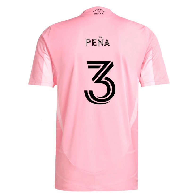 Danxen Damen Luciano Pena #3 Pink Schwarz Heimtrikot Trikot 2026/27 T-Shirt Schweiz