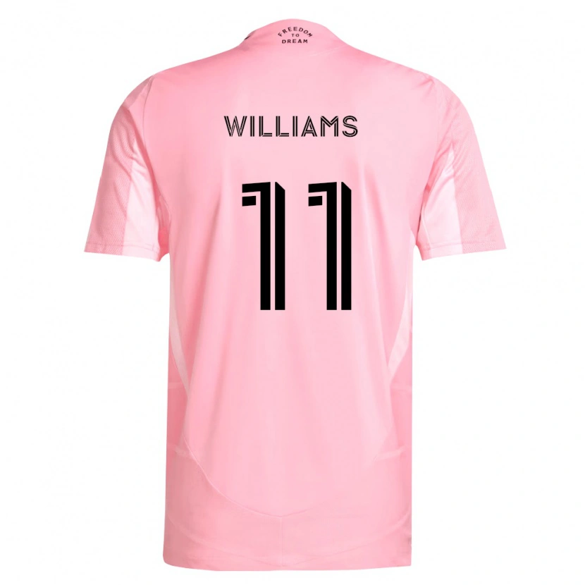 Danxen Damen Chaz Williams #11 Pink Schwarz Heimtrikot Trikot 2026/27 T-Shirt Schweiz