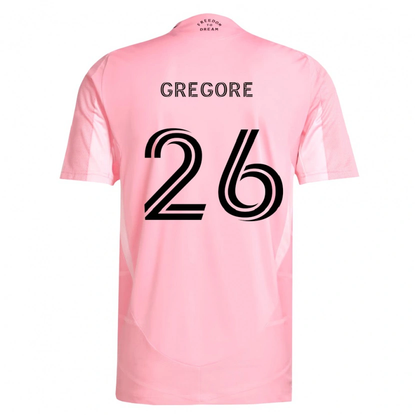 Danxen Damen Gregore #26 Pink Schwarz Heimtrikot Trikot 2026/27 T-Shirt Schweiz