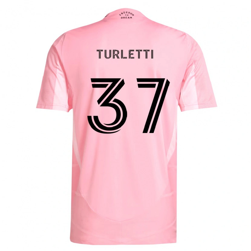 Danxen Damen Mateo Turletti #37 Pink Schwarz Heimtrikot Trikot 2026/27 T-Shirt Schweiz