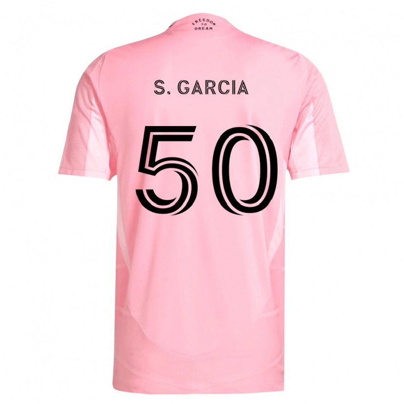 Danxen Damen Santiago Garcia #50 Pink Schwarz Heimtrikot Trikot 2026/27 T-Shirt Schweiz