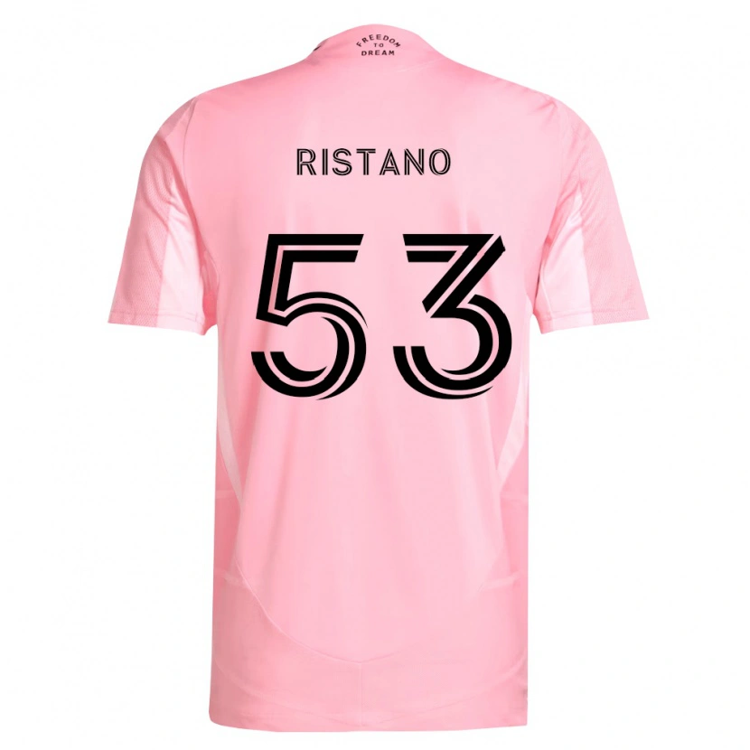 Danxen Damen Alejo Ristano #53 Pink Schwarz Heimtrikot Trikot 2026/27 T-Shirt Schweiz