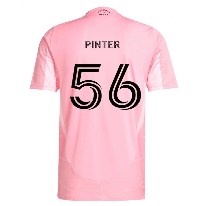 Danxen Damen Dániel Pintér #56 Pink Schwarz Heimtrikot Trikot 2026/27 T-Shirt Schweiz