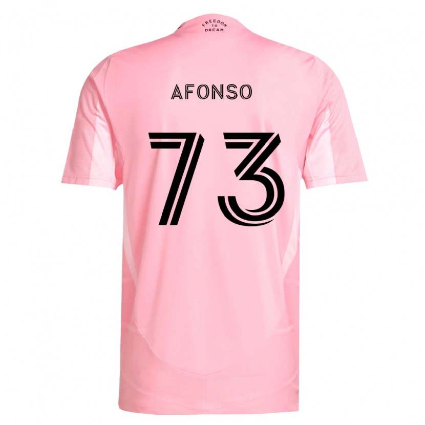Danxen Damen Leo Afonso #73 Pink Schwarz Heimtrikot Trikot 2026/27 T-Shirt Schweiz