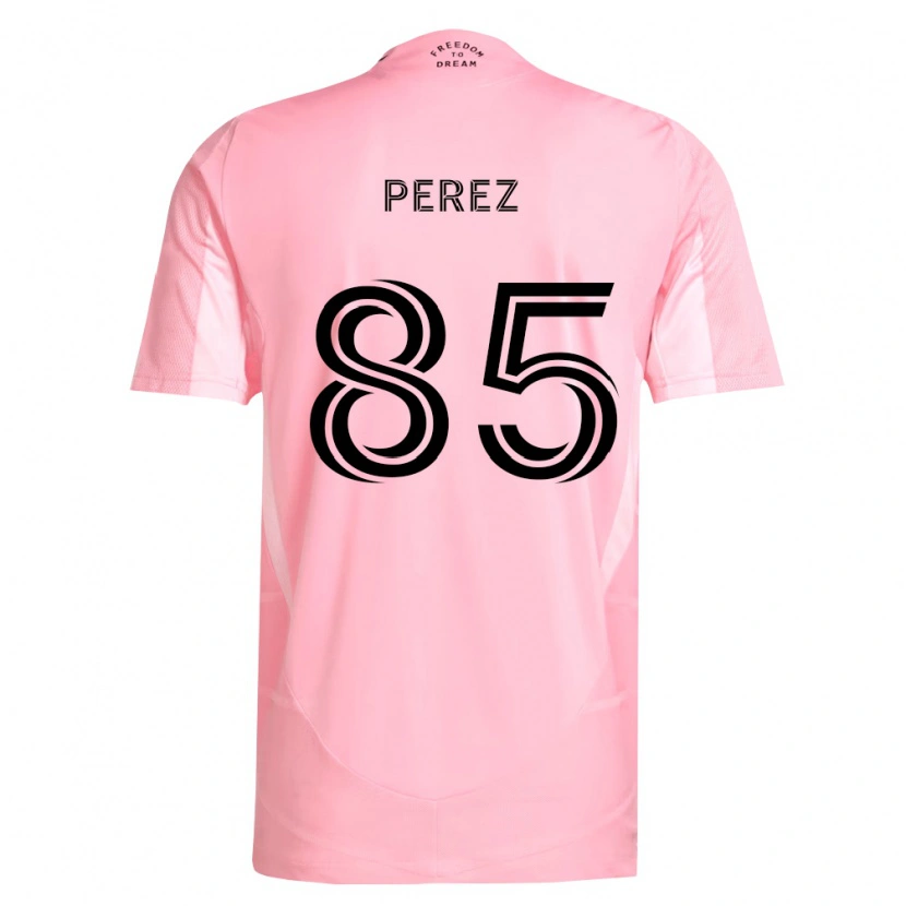 Danxen Damen Matthew Perez #85 Pink Schwarz Heimtrikot Trikot 2026/27 T-Shirt Schweiz