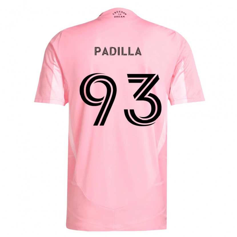 Danxen Damen Leandro Padilla #93 Pink Schwarz Heimtrikot Trikot 2026/27 T-Shirt Schweiz