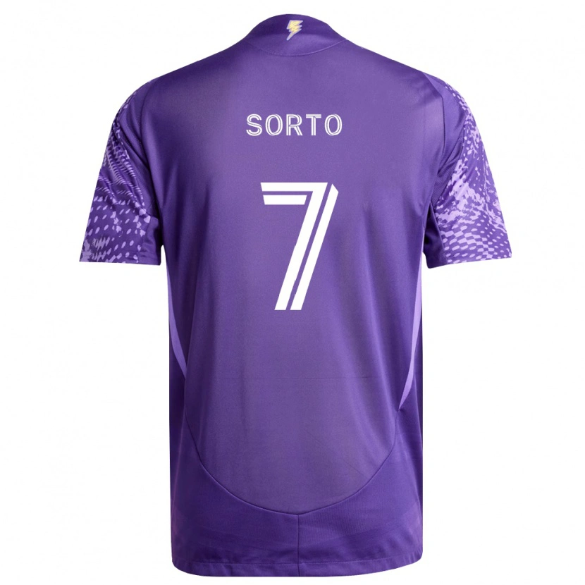 Danxen Damen Gabriel Sorto #7 Violett Weiß Heimtrikot Trikot 2026/27 T-Shirt Schweiz