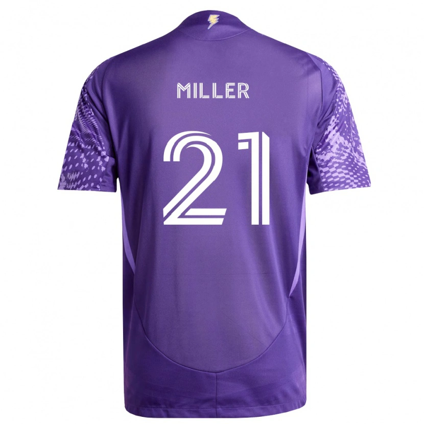 Danxen Damen Nolan Miller #21 Violett Weiß Heimtrikot Trikot 2026/27 T-Shirt Schweiz