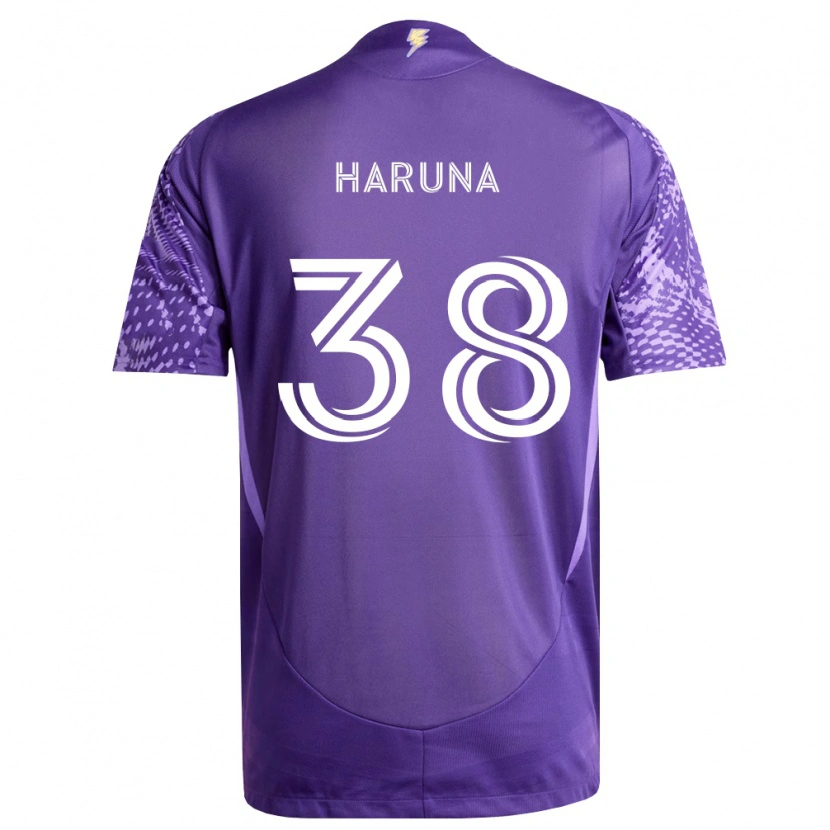 Danxen Damen Issah Haruna #38 Violett Weiß Heimtrikot Trikot 2026/27 T-Shirt Schweiz