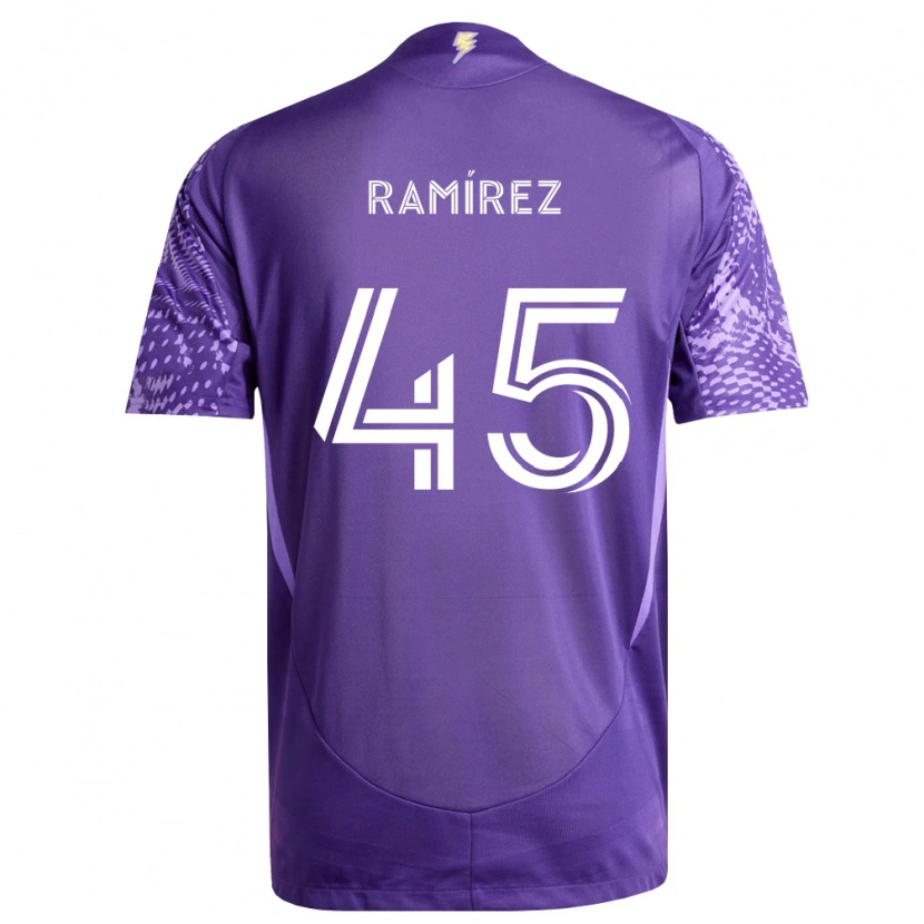 Danxen Damen Jacob Ramírez #45 Violett Weiß Heimtrikot Trikot 2026/27 T-Shirt Schweiz