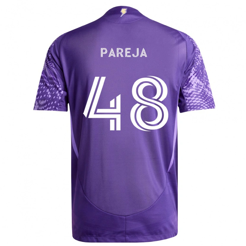 Danxen Damen Diego Pareja #48 Violett Weiß Heimtrikot Trikot 2026/27 T-Shirt Schweiz