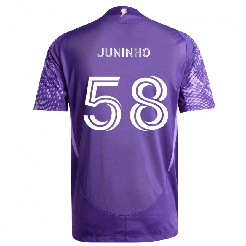 Danxen Damen Juninho #58 Violett Weiß Heimtrikot Trikot 2026/27 T-Shirt Schweiz