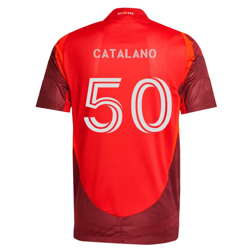 Danxen Damen Gianluca Catalano #50 Burgund Rot Heimtrikot Trikot 2026/27 T-Shirt Schweiz