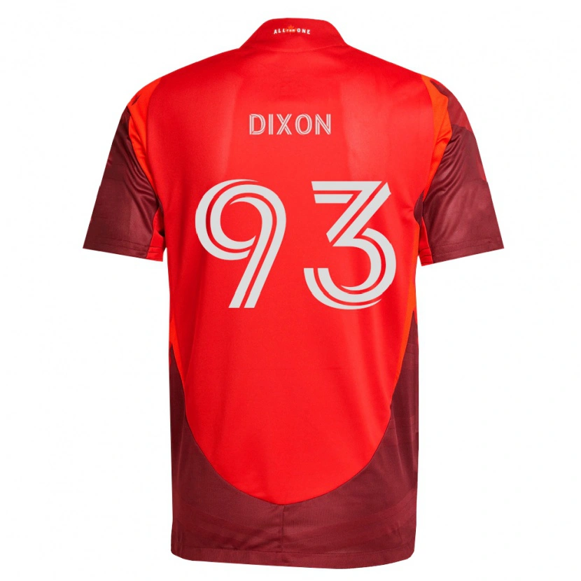 Danxen Damen Damar Dixon #93 Burgund Rot Heimtrikot Trikot 2026/27 T-Shirt Schweiz
