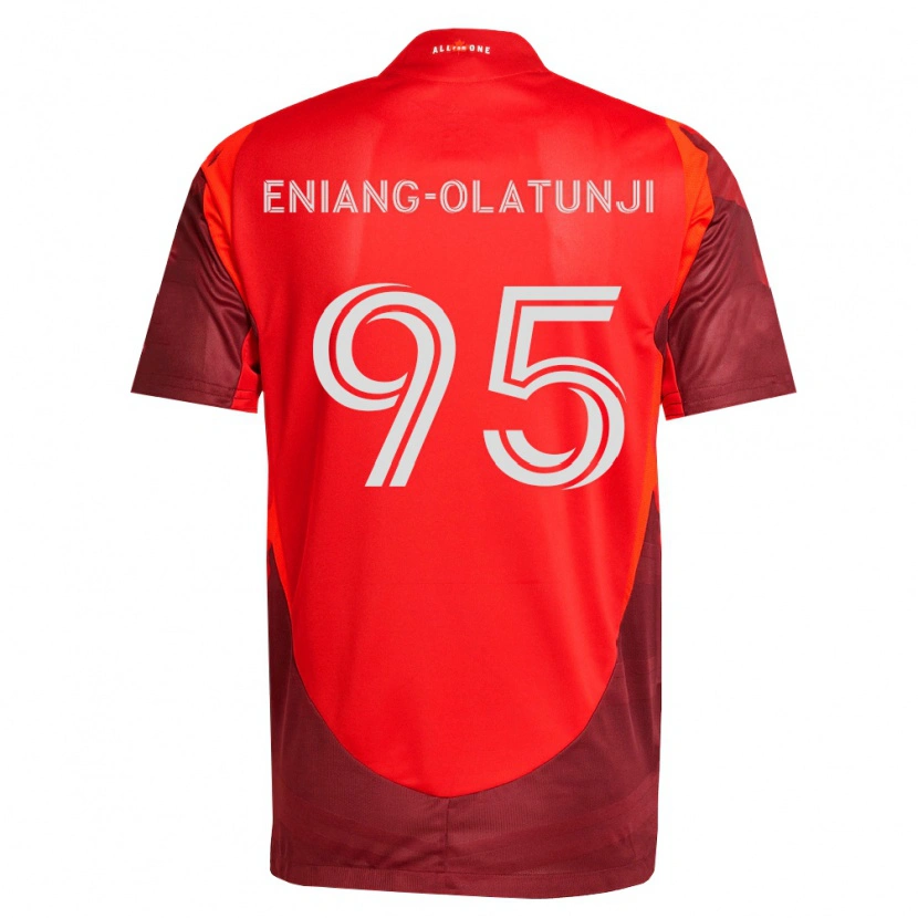 Danxen Damen Daniel Eniang-Olatunji #95 Burgund Rot Heimtrikot Trikot 2026/27 T-Shirt Schweiz