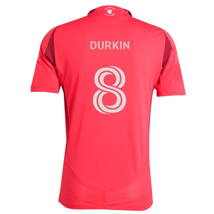 Danxen Damen Chris Durkin #8 Magenta Weiß Heimtrikot Trikot 2026/27 T-Shirt Schweiz