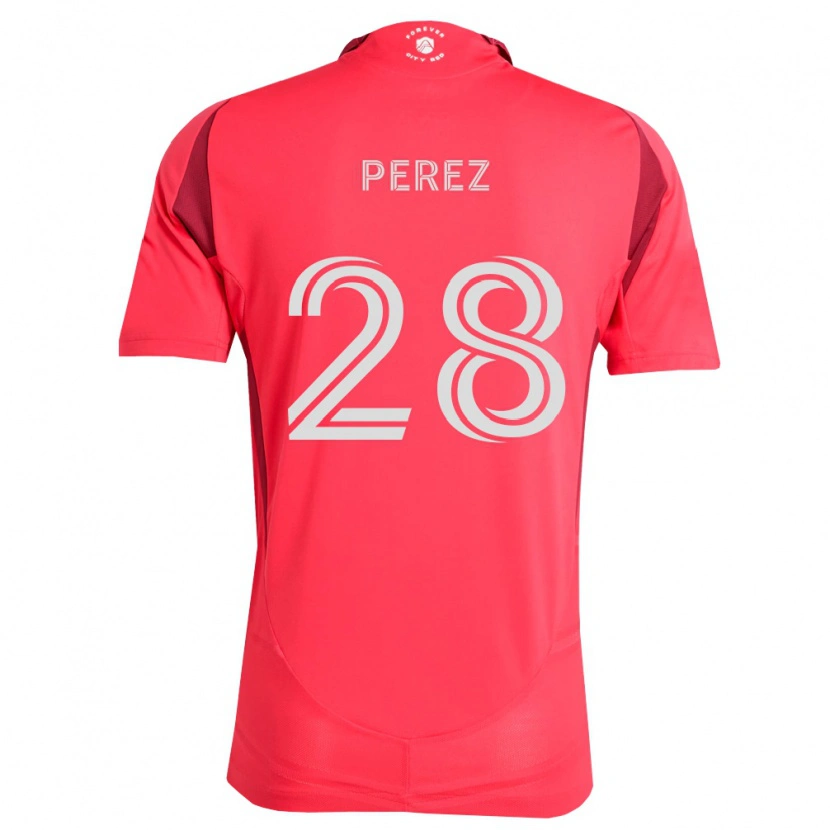 Danxen Damen Miguel Perez #28 Magenta Weiß Heimtrikot Trikot 2026/27 T-Shirt Schweiz