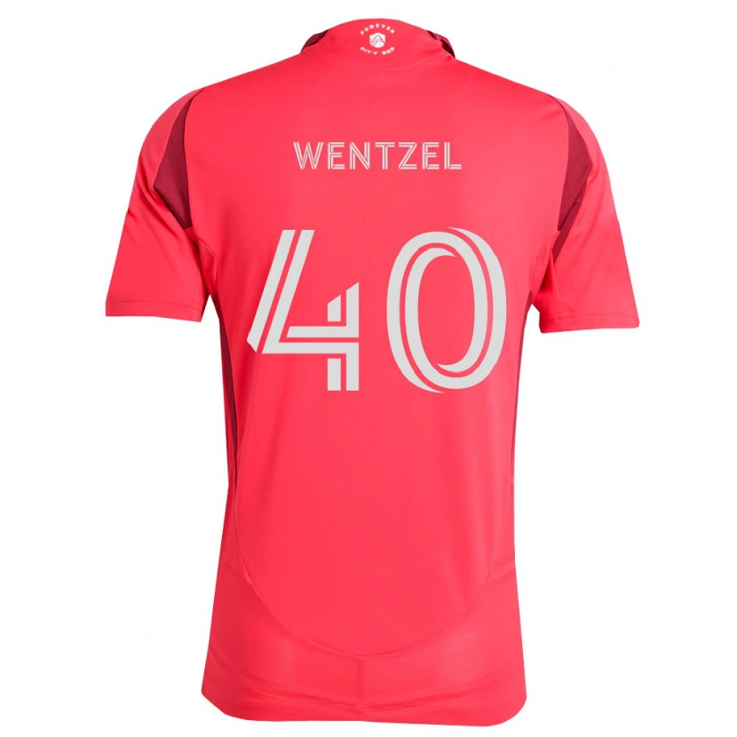 Danxen Damen Michael Wentzel #40 Magenta Weiß Heimtrikot Trikot 2026/27 T-Shirt Schweiz