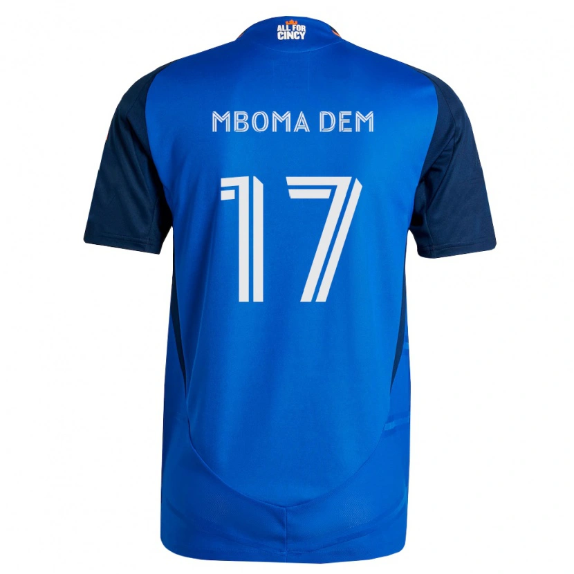 Danxen Damen Kenji Mboma Dem #17 Königsblau Orange Heimtrikot Trikot 2026/27 T-Shirt Schweiz
