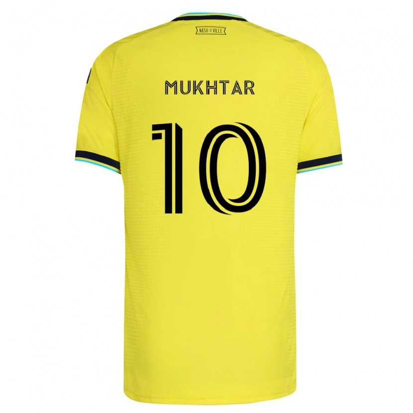 Danxen Damen Hany Mukhtar #10 Hellgelb Marineblau Heimtrikot Trikot 2026/27 T-Shirt Schweiz