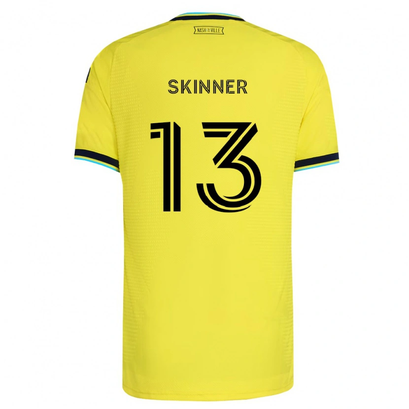 Danxen Damen Joey Skinner #13 Hellgelb Marineblau Heimtrikot Trikot 2026/27 T-Shirt Schweiz