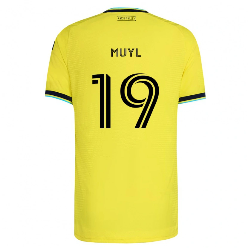 Danxen Damen Alex Muyl #19 Hellgelb Marineblau Heimtrikot Trikot 2026/27 T-Shirt Schweiz