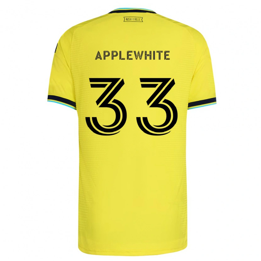 Danxen Damen Christopher Applewhite #33 Hellgelb Marineblau Heimtrikot Trikot 2026/27 T-Shirt Schweiz
