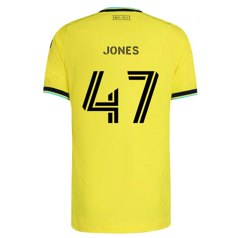 Danxen Damen Isaiah Jones #47 Hellgelb Marineblau Heimtrikot Trikot 2026/27 T-Shirt Schweiz