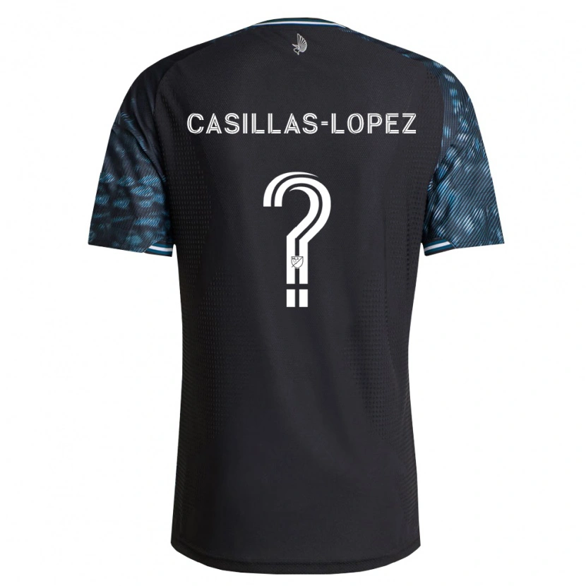 Danxen Damen Carlos Casillas-Lopez #0 Schwarz Weiß Heimtrikot Trikot 2026/27 T-Shirt Schweiz