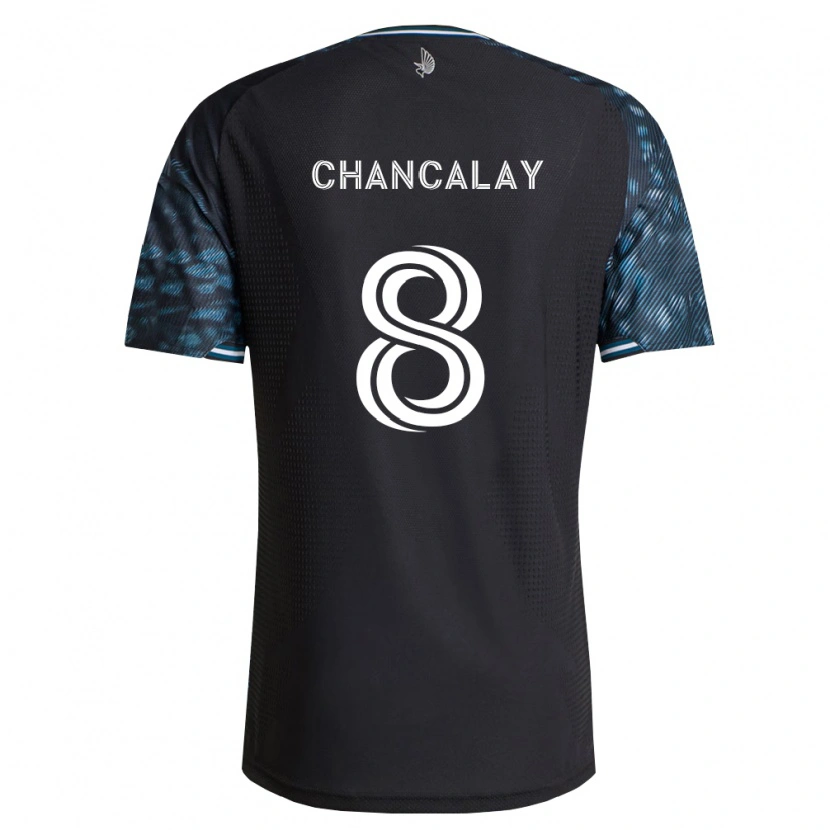Danxen Damen Tomás Chancalay #8 Schwarz Weiß Heimtrikot Trikot 2026/27 T-Shirt Schweiz