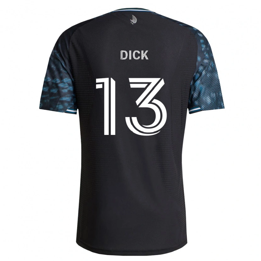 Danxen Damen Eric Dick #13 Schwarz Weiß Heimtrikot Trikot 2026/27 T-Shirt Schweiz