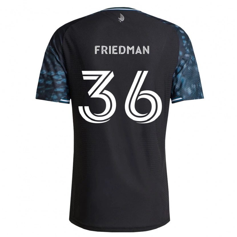 Danxen Damen Jakob Friedman #36 Schwarz Weiß Heimtrikot Trikot 2026/27 T-Shirt Schweiz